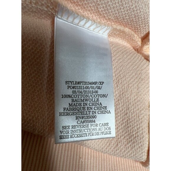 NEW! Peloton Unwind Peach Stronger Together Sweatshirt Women's Size Medium - Picture 12 of 13